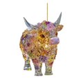 thumbnail image 2 of Colgante de vaca colorida en acrílico 2D Colgante decorativo para ventana con ternero colorido Adecuado para jardín, ventana, árbol, coche A1, 2 of 4