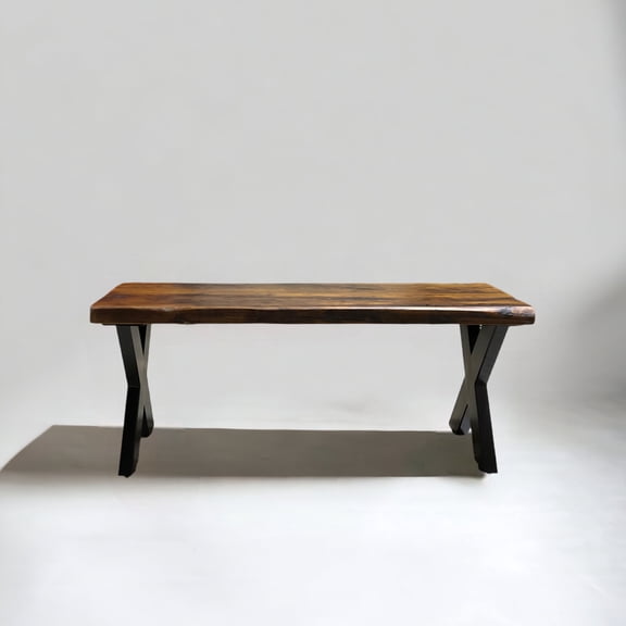 4Ft Solid Reclaimed Wood Entry Bench