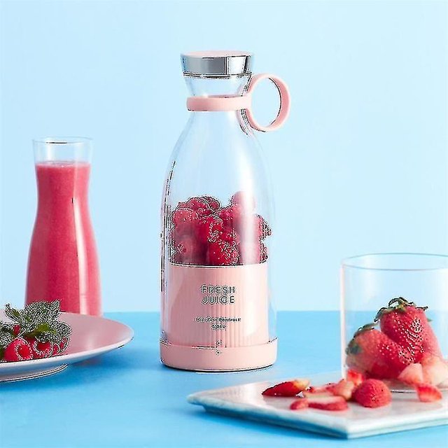 Exprimidor eléctrico portátil, licuadora Usb, Mini licuadora de frutas, exprimidor, extractor de frutas, batido de alimentos, exprimidor multifuncional kaili Sencillez