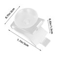 thumbnail image 2 of FUEENIRVA 8Ud Clips Para Estante De Gabinete Resistentes Con Simple Para Uso Prolongado, 2 of 6