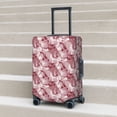 thumbnail image 6 of Gukieu Orchids Flowers Print Suitcase Protective Cover, Elastic Zipper Buckle Suitcase Protective Cover, Suitable for Travel, Business Trip-Medium, 6 of 7