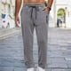 thumbnail image 1 of Ceisia Men Flannel Warm Sleep Pants Adjustable Drawstring Home Pants Casual Gift Outdoor Lounge Trousers, 1 of 9