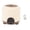 Brown, variant on UsilkU Automatic Baby Formula Mixer, Electric Milk Bottle Shaker with Digital Display, Cordless Infant Feeding Supplies, Brown
