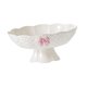 thumbnail image 4 of Bandeja de servir con pedestal para fruta, moderna y práctica, con orificios de drenaje para la sala de estar. Blanco, 4 of 9