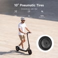 thumbnail image 4 of Navee V40i Foldable Electric Scooter for Adults 700W 19.9MPH 25Miles Turning Light - Black, 4 of 9