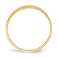 thumbnail image 2 of 14K Yellow Gold Ring Band Themed 8mm Flat-top Tapered Cigar , Size 6, 2 of 5