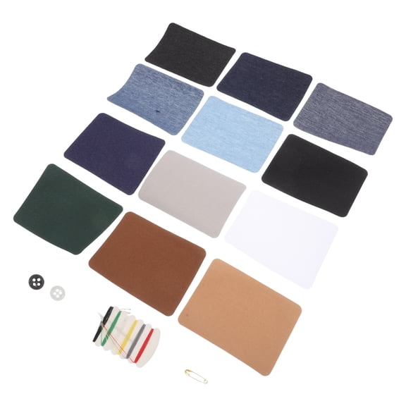 UPOUART Adhesive-Backed Fabric Patches for Clothing Multipurpose Use 1Set