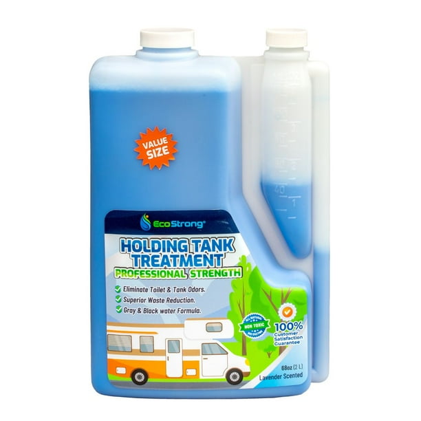 RV Toilet Holding Tank Treatment, Powerful Bioactive Odor Destroyer