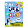 thumbnail image 2 of Bluey 5 Family Favorites Card Game Set, Includes Fun Bluey Versions of Snap, War, Go Fish, Old Maid And Memory, With 53 Jumbo Sized Cards, 2 - 4 Players, Ages 3, 2 of 7