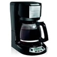 thumbnail image 1 of Hamilton Beach 49615 Cafetera Programable,12 Tazas, Negra, Mod. 49615-NEGRO, 1 of 5