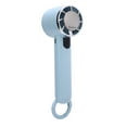 thumbnail image 1 of Ventilador Portátil Portátil, 5 Velocidades Ventilador Ajustable USB Mini De Enfriamiento Recargable De Batería De 2000 MAh Con Gancho Para Viajar Al Aire, 1 of 7