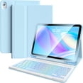 thumbnail image 1 of Funda con Teclado Kiloob para iPad 10.ª Generación 10,9" Azul, 1 of 7