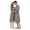 Grey, variant on Sexy Lingerie for Women Couple Long Cardigan Hotel Home Wear Bathrobe Bathrobe Bathrobe Nightgown