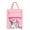 Pink, variant on WIBACKER 13" Kids Girls Cartoon Unicorn Tote Bag Carry Bag for Shopping Books Beach Art Lesson Nylon Handbag