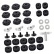thumbnail image 3 of Fieltros para Soportes de Platillos, Discos de Fieltro, Fundas, Rendimiento Estable, Pieza de Repuesto, Reduce Vibraciones, Accesorios para Batería, J, 3 of 9