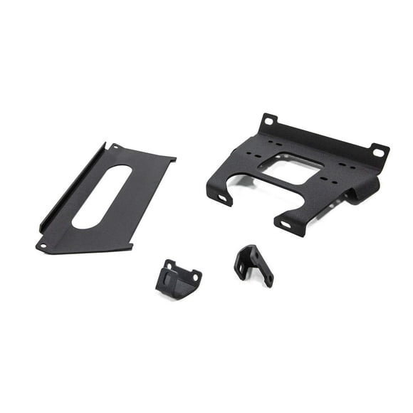SuperATV Winch Mounting Plate for 2017-2018 Polaris RZR XP Turbo/XP 4 Turbo | RZR Winch Plate Compatible with Many OEM and Aftermarket Winches | No Drilling Required!