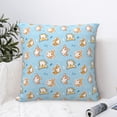 thumbnail image 4 of Fuzoiu Corgi Dog 1 Print Square Pillow Cover,Hidden Zipper Design,Luxury Square Pillow Case, Throw Pillow,Couch Cushion-24"x24", 4 of 7