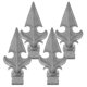 thumbnail image 1 of 4Pcs Fence Caps Fence Covers Household Railing Finials Replacement Finials, 1 of 4