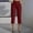 Wine, variant on Dress Pants For Women Straight Leg Home Lounge High Waisted With Pockets Summer Wide Leg Comfortable Pull On Laid Back Flowy Look Relaxed Workday And Weekend Outfits Yellow S