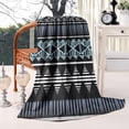 thumbnail image 2 of Boho Multicolor Geometric Ethnic Pattern Blanket,Comfortable Soft Flannel Throw Blanket,All Season,Warm Lightweight Blankets for Sofa Bed Couch Living Room Chair,40"x50", 2 of 4
