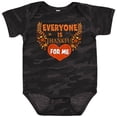 thumbnail image 3 of Inktastic Everyone is Thankful for Me with Heart and Leaves Boys or Girls Baby Bodysuit, 3 of 5