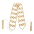 thumbnail image 1 of 1Pc Massage Roller Rope Wooden Massager Tool for Body Muscle Pain Relief (Wood), 1 of 7