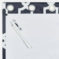 thumbnail image 3 of Exclusive Home Ironwork Sateen Woven Room Darkening Blackout Grommet Top Patio Curtain Panel, 108"x84", Peacoat Blue, 3 of 9