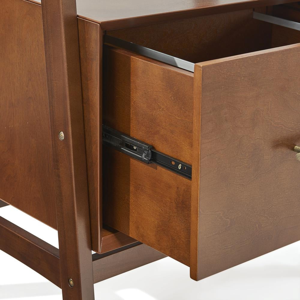 Crosley Furniture Landon Small Etagere Bookcase