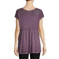 thumbnail image 2 of Calvin Klein Womens Performance Gathered Back Top Size X-Small, 2 of 3