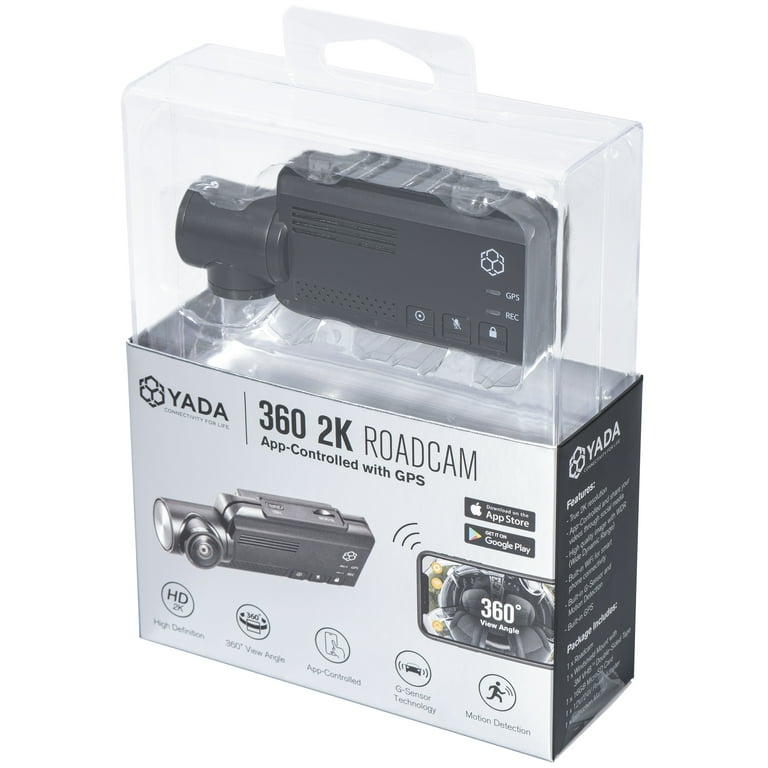 Dash Shield Pro 4K Dual Dash Cam With Rear 2K Camera - GPS, Wi-Fi, Night Vision & Parking Monitor