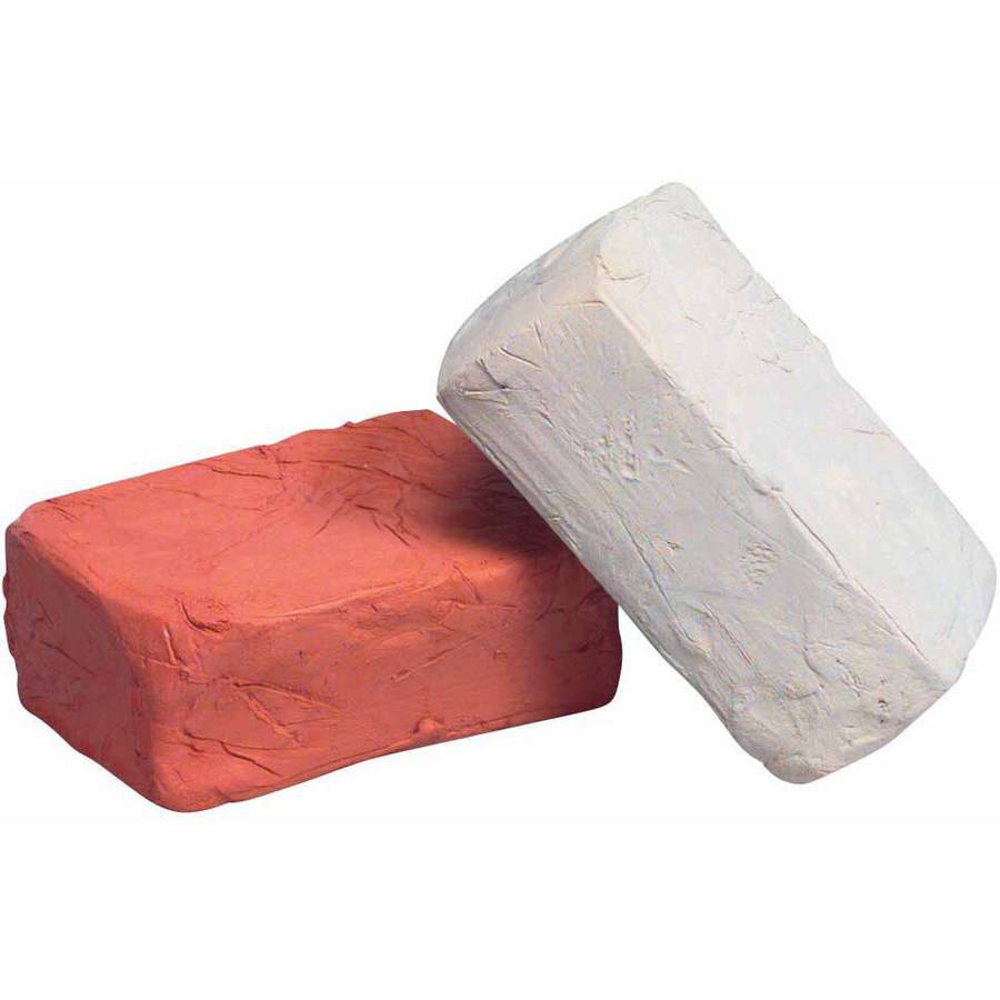 School Smart AirDry Modeling Clay, Red, 25 Pound