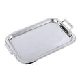 thumbnail image 4 of Bandeja de Servicio Rectangular de Acero Inoxidable con Asas BLESIY, 4 of 8