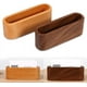 thumbnail image 2 of Tarjetero de madera con compartimento para tarjetas de presentación y soporte para escritorio y encimera, 2 of 4