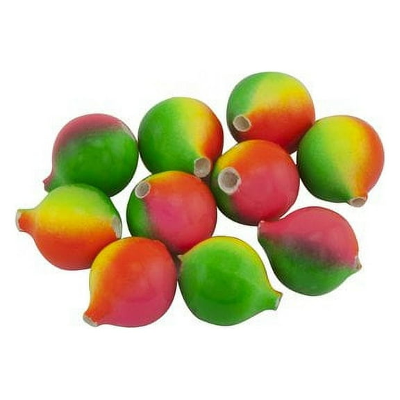 Yakima Bait Worden's Original Lil' Corky 5/16" Drift Bobbers, Sherbet, Size 12, 8 mm, 10 Count