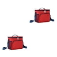 thumbnail image 4 of Maytalsory Insulated Lightweight And Durable Oxford Materiale Tessuto Oxford Polyester Bag Multifunctional Red 2Set, 4 of 6