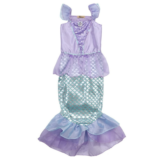 Fortune Robe Queue de Petite Fée pour Tout-Petit Fille Mermaid Fête Cosplay Costume