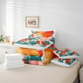 thumbnail image 4 of YST Koi Fish Print Bedding Comforter Sets, 7-Piece, Ocean Marine Theme, Queen, 4 of 4