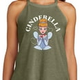 thumbnail image 3 of Disney Princess - Cinderella Kiss - Juniors High Neck Tank Top, 3 of 5