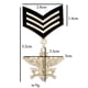 thumbnail image 4 of Cadena Retro y Broche de Insignia y Estrella jinwen de aleación para Hombre, 4 of 8