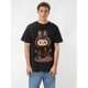 thumbnail image 1 of cute labubu shirt n shirtPrinted Pattern Men Sports Black Casual Blazer Short Sleeve T-shirt 220g, 1 of 7