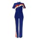 thumbnail image 5 of Gibobby Blusa Mujer Ropa de mujer Moda deportiva Pantalones de dos piezas Conjunto de bolsillo Chándales Conjuntos de ropa de mujer（Azul， L), 5 of 5