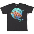thumbnail image 3 of Inktastic Fort Lauderdale, Florida Swimming Sea Turtle with Bubbles T-Shirt, 3 of 5
