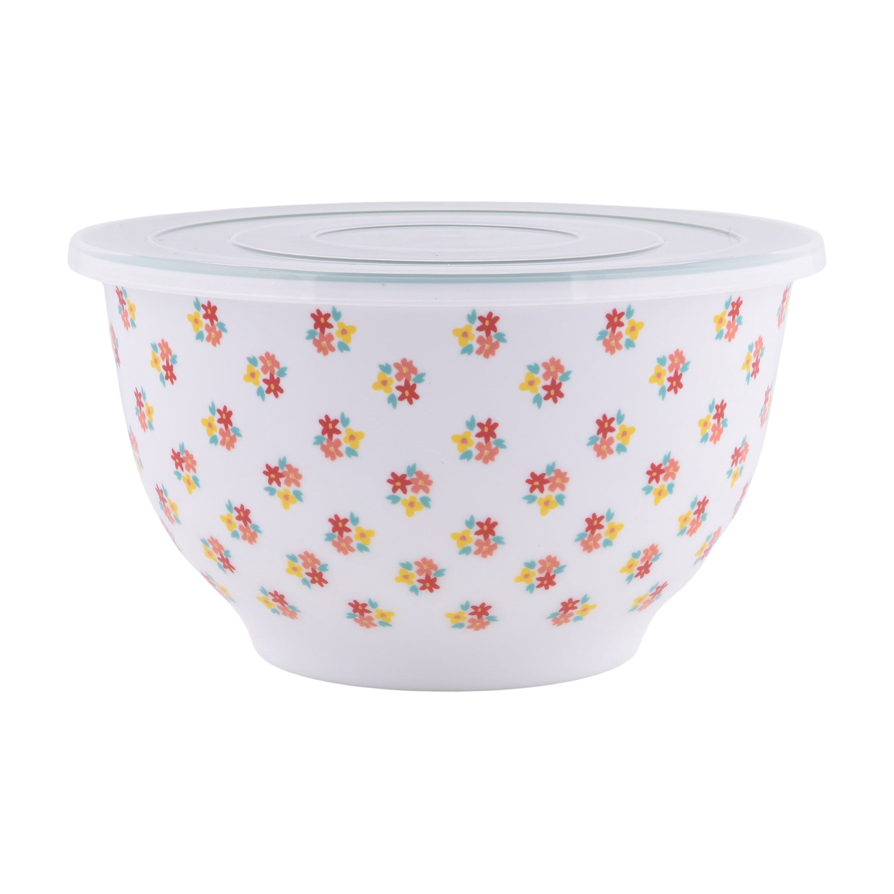 The Pioneer Woman Melamine Mixing Bowl Set, 10 Piece Set, Spring Bouquet