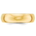 thumbnail image 2 of 14K Gold Round Wedding Band Sz 8, 2 of 3