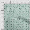 thumbnail image 1 of oneOone Georgette Viscose Light Grayish Green Fabric Texture & Triangle Geometric Sewing Material Print Fabric By The Yard 42 Inch Wide, 1 of 4