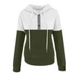 thumbnail image 6 of BLCHUNen Hoodies for Women Casual Pullover Drawstring Button Fall Sweatshirts with Pocket Leisure Workout Long Sleeve Tops, 6 of 6