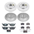 thumbnail image 2 of Power Stop Front and Rear Euro-Stop ECE-R90 Certified Brake Pad and Rotor Kit ESK7242 Fits 2014 Volkswagen Jetta, 2 of 3