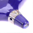 thumbnail image 3 of Hot 12 Hole Ocarina Ceramic Alto C Legend Of Zelda Ocarina Flute Blue Instrument, 3 of 4
