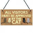 thumbnail image 3 of XZNGL Wooden Lovely Friendship Animal Sign Plaques Rustic Wall Decor Home Decoration, 3 of 8