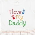 thumbnail image 4 of Inktastic I Love My Daddy Girls Toddler Dress, 4 of 5